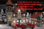 Frohe Weihnachten und ein gutes neues Jahr