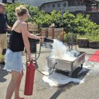 Feuerlöscher-Check & Training bei der FF Wilten